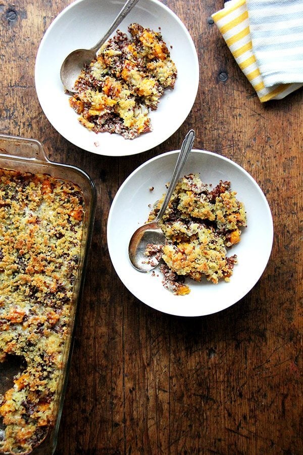 quinoa bake roasted butternut squash onions - Article 1